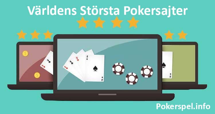 världens största pokersajter för online poker